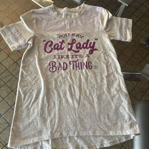 Disney Womens T Shirt XS Cat Lady Aristocats   Marie Retro  Movie Animation